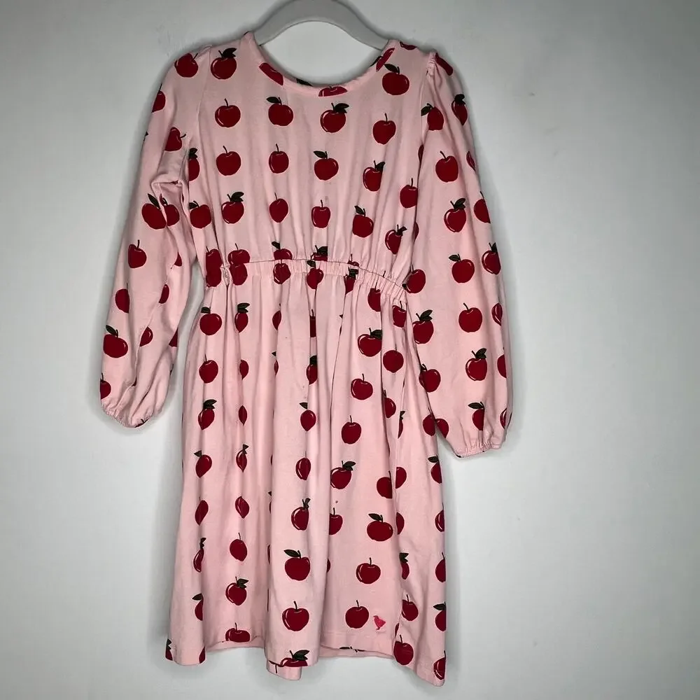 Pink Chicken Apple Dress Girls Size 6